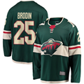 Fenge M.Wild #25 Jonas Brodin Green Breakaway Jerseys