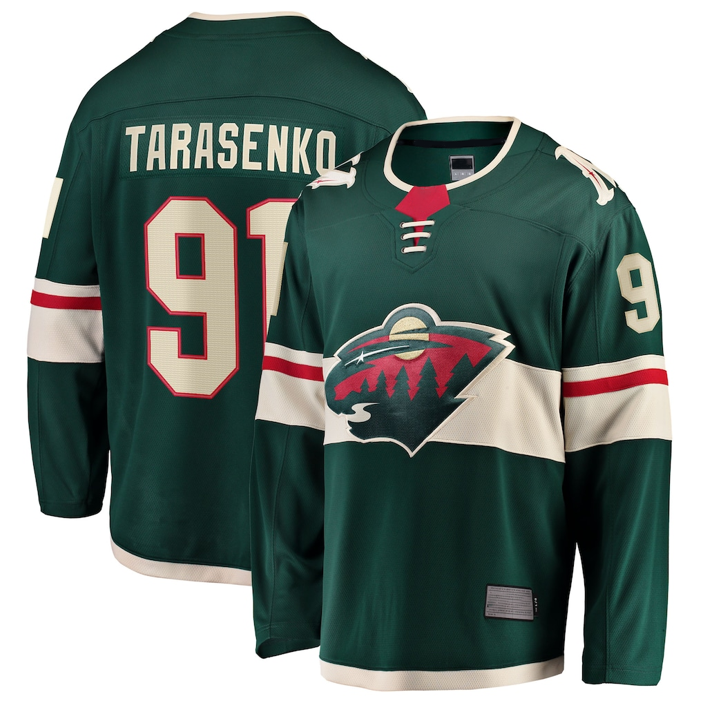 Fenge M.Wild #91 Vladimir Tarasenko Green Home Breakaway Jerseys