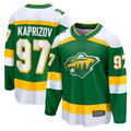 Fenge M.Wild #97 Kirill Kaprizov Green 2023-24 Alternate Breakaway Jerseys