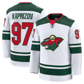 Fenge M.Wild #97 Kirill Kaprizov White Away Premium Jerseys