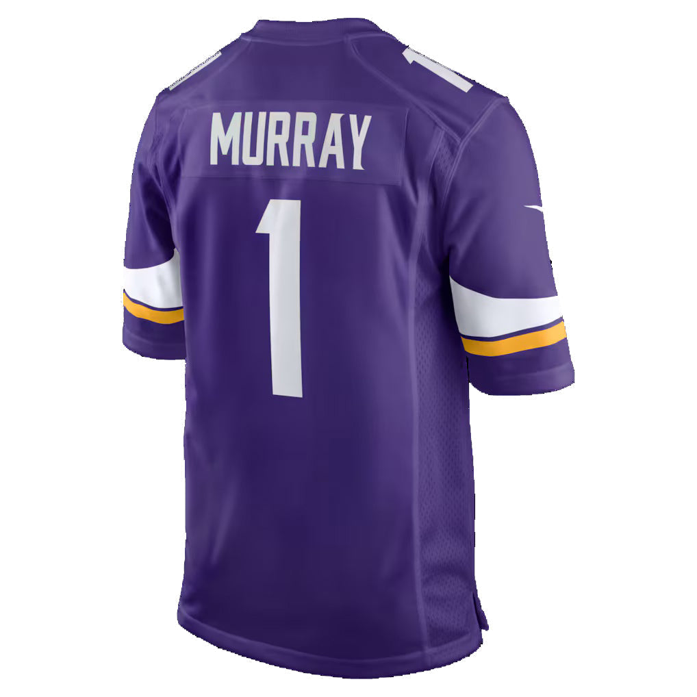 Fenge MN.Vikings #1 Kyler Murray Purple Game Stitched Jerseys