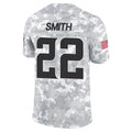 Fenge MN.Vikings #22 Harrison Smith Player Arctic Camo Salute to Service Limited Stitched Jerseys