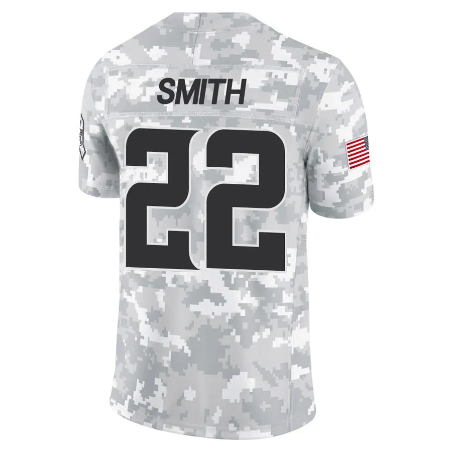 Fenge MN.Vikings #22 Harrison Smith Player Arctic Camo Salute to Service Limited Stitched Jerseys