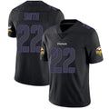 Fenge MN.Vikings #22 Harrison Smith Player Limited Black Impact Game Stitched Jerseys