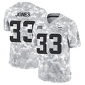 Fenge MN.Vikings #33 Aaron Jones Player Arctic Camo Salute to Service Limited Stitched Jerseys