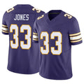 Fenge MN.Vikings #33 Aaron Jones Player Purple Classic Vapor F.U.S.E. Limited Stitched Jerseys