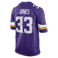 Fenge MN.Vikings #33 Aaron Jones Player Purple Home Game Stitched Jerseys