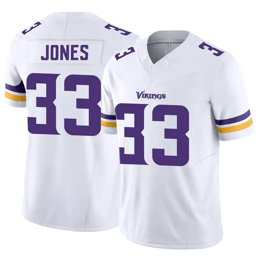 Fenge MN.Vikings #33 Aaron Jones Player White Vapor F.U.S.E. Limited Stitched Jerseys