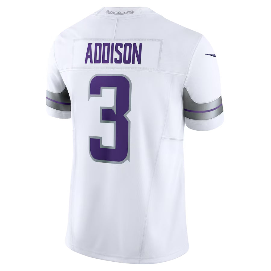 Fenge MN.Vikings #3 Jordan Addison Player Alternate Vapor F.U.S.E. Limited Stitched Jerseys