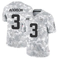 Fenge MN.Vikings #3 Jordan Addison Player Arctic Camo Salute to Service Limited Stitched Jerseys