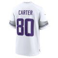 Fenge MN.Vikings #80 Cris Carter White Alternate Retired Player Game Stitched Jerseys