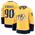 Fenge N.Predators #90 Ryan O'Reilly Yellow Home Premium Jerseys