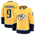 Fenge N.Predators #9 Filip Forsberg Gold Home Premium Jerseys