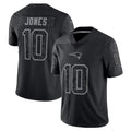 Fenge NE.Patriots #10 Drake Maye Player Black REFLECTIVE Limited Stitched Jerseys