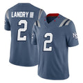 Fenge NE.Patriots #2 Harold Landry III Player Blue Limited Rivalries Collection Home Game Stitched Jerseys