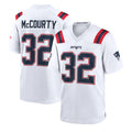 Fenge NE.Patriots #32 TreVeyon Henderson Player White Home Game Stitched Jerseys