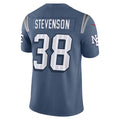 Fenge NE.Patriots #38 Rhamondre Stevenson Player Storm Blue Rivalries Collection Limited Stitched Jerseys