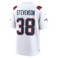 Fenge NE.Patriots #38 Rhamondre Stevenson Player White Home Game Stitched Jerseys