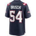 Fenge NE.Patriots #54 Tedy Bruschi Navy Game Retired Player Stitched Jerseys