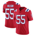 Fenge NE.Patriots #55 Jared Wilson Player Red Vapor Untouchable Home Game Stitched Jerseys