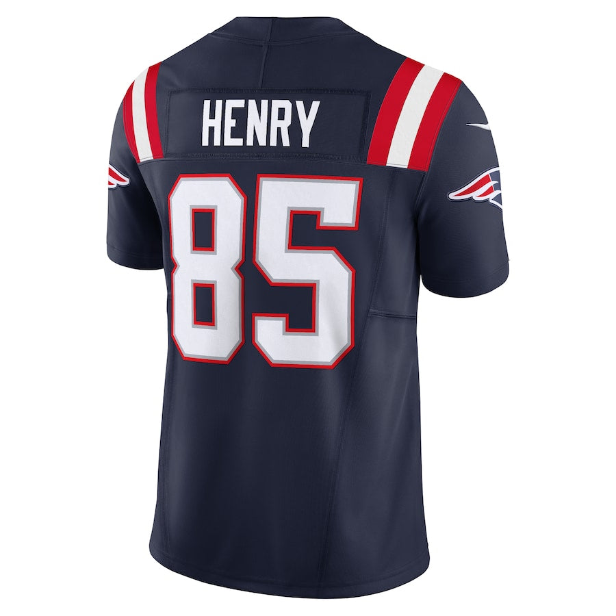 Fenge NE.Patriots #85 Hunter Henry Player Navy Vapor F.U.S.E. Limited Stitched Jerseys