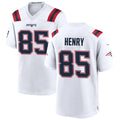 Fenge NE.Patriots #85 Hunter Henry Player White Home Game Stitched Jerseys