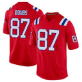 Fenge NE.Patriots #87 Romeo Doubs Player Red Home Game Stitched Jerseys