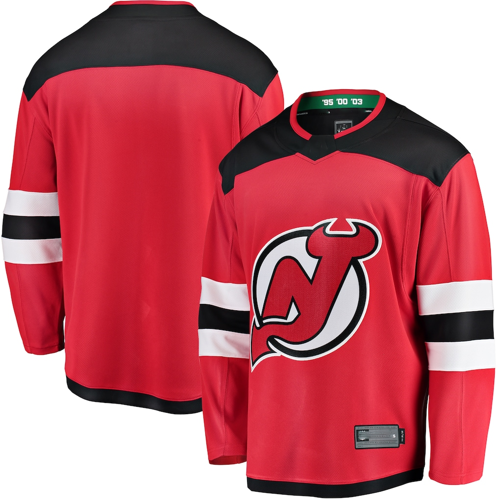 Fenge N.Jersey Devils Red Breakaway Home Jerseys