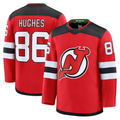 Fenge N.Jersey Devils #86 Jack Hughes Red Home Premium Jerseys