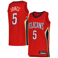 Fenge NO.Pelicans #5 Herbert Jones Red Swingman Stitched Jerseys- Statement Edition