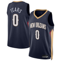 Fenge NO.Pelicans #0 Jeremiah Fears Navy Swingman Stitched Jerseys- Icon Edition