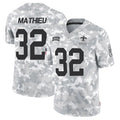 Fenge NO.Saints #32 Tyrann Mathieu Player Arctic Camo Salute to Service Limited Stitched Jerseys