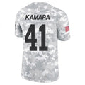 Fenge NO.Saints #41 Alvin Kamara Player Arctic Camo Salute to Service Limited Stitched Jerseys