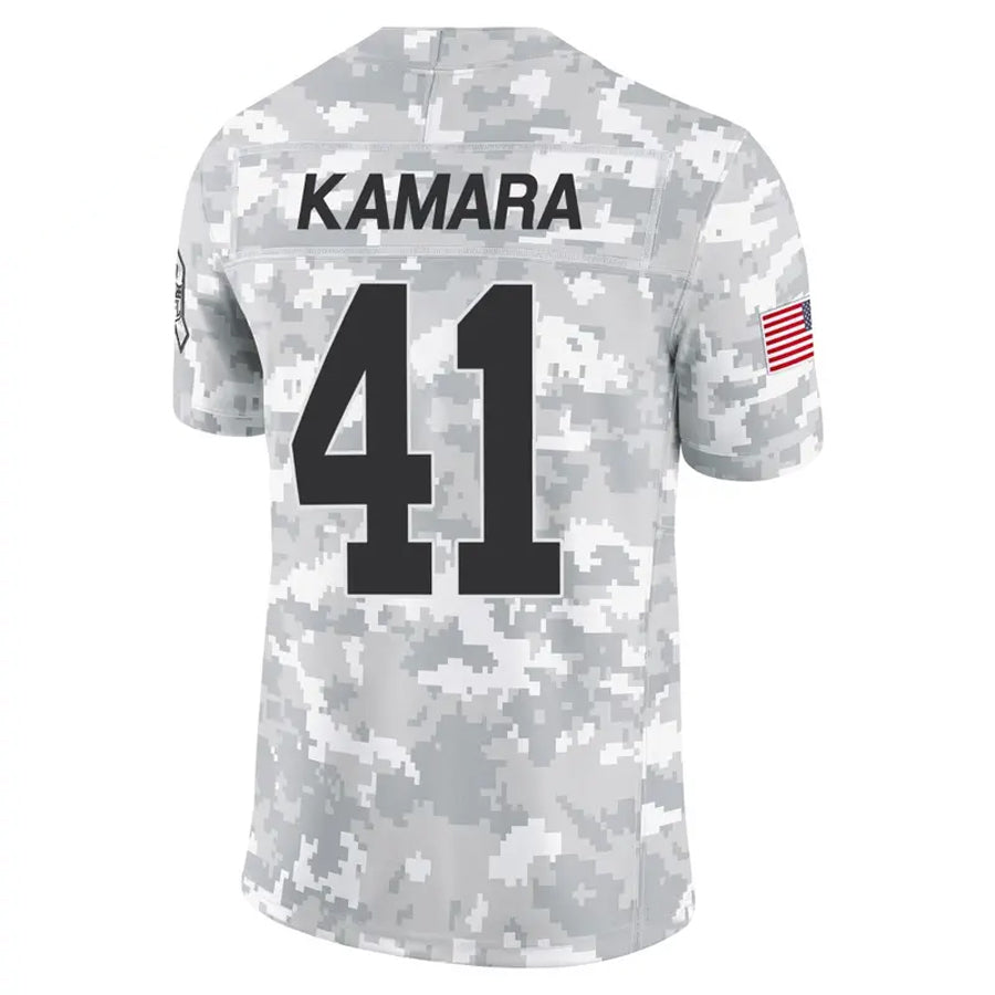 Fenge NO.Saints #41 Alvin Kamara Player Arctic Camo Salute to Service Limited Stitched Jerseys