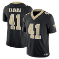 Fenge NO.Saints #41 Alvin Kamara Player Black Black Vapor F.U.S.E. Limited Stitched Jerseys
