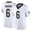Fenge NO.Saints #6 Tyler Shough Player White Limited Vapor F.U.S.E. Home Game Stitched Jerseys