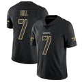 Fenge NO.Saints #7 Taysom Hill Player Limited Black Impact Stitched Jerseys