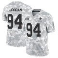 Fenge NO.Saints #94 Cameron Jordan Player Arctic Camo Salute to Service Limited Stitched Jerseys