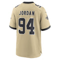 Fenge NO.Saints #94 Cameron Jordan Player Gold Alternate Game Stitched Jerseys