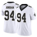 Fenge NO.Saints #94 Cameron Jordan Player White Vapor F.U.S.E. Limited Stitched Jerseys