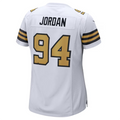 Fenge NO.Saints #94 Cameron Jordan White Elite Player Stitched American Stitched Jersey