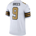 Fenge NO.Saints #9 Drew Brees White Alternate Legend Player Performance Top Stitched Jerseys