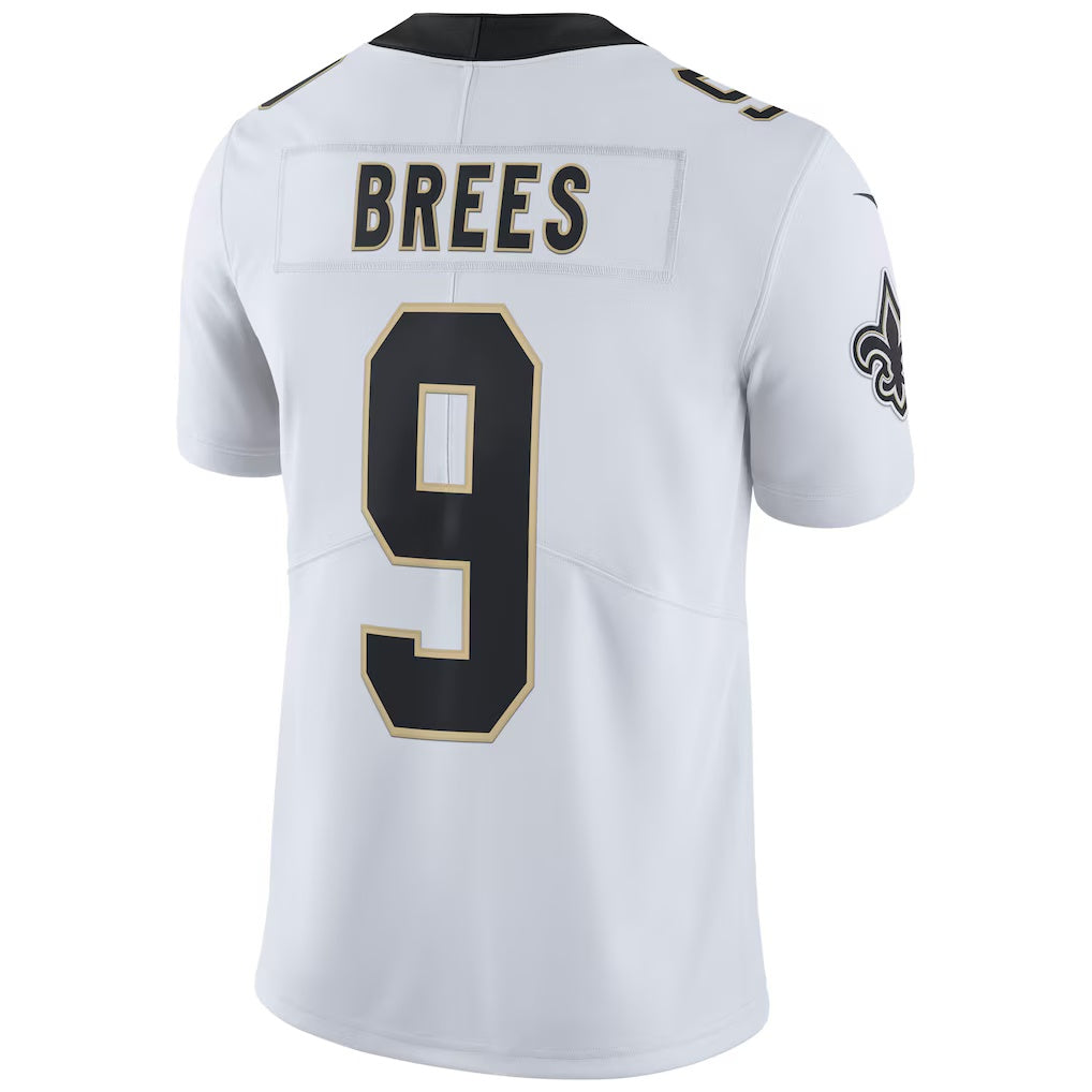 Fenge NO.Saints #9 Drew Brees White Vapor Untouchable Limited Player Stitched Jerseys