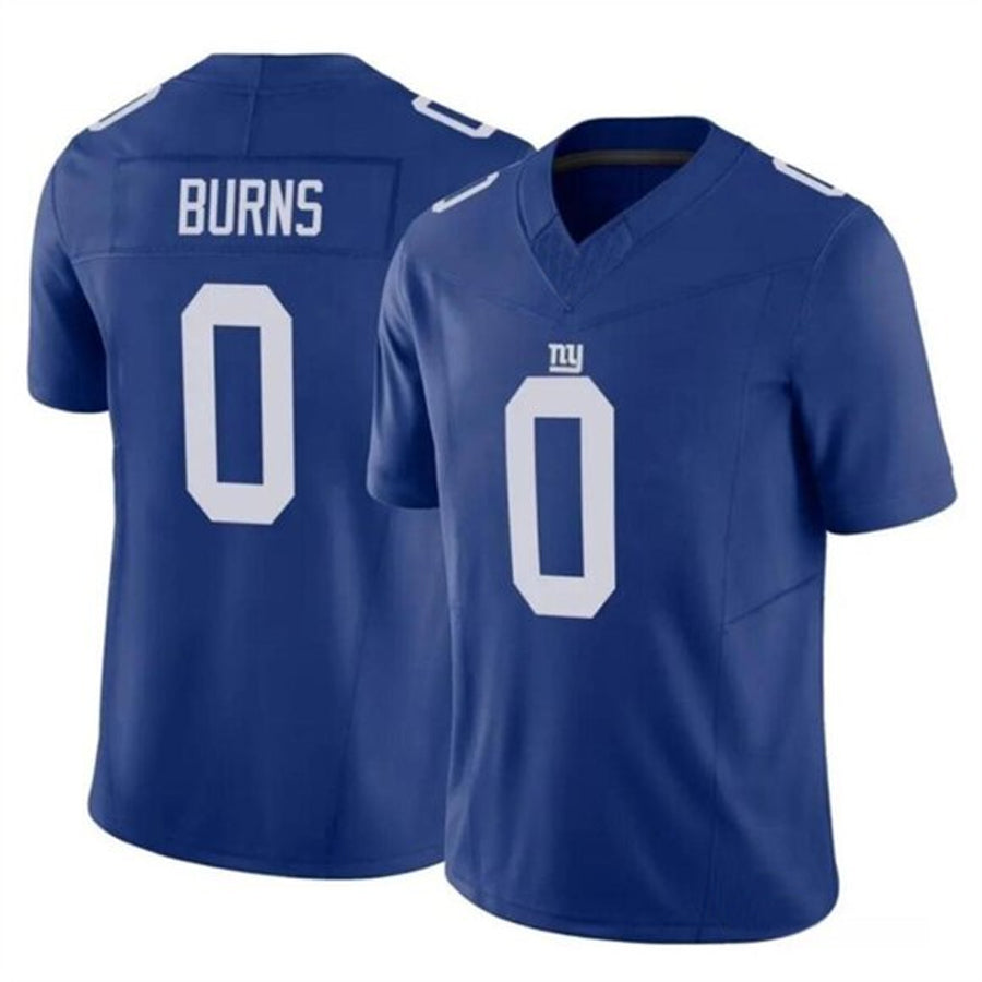 Fenge NY.Giants #0 Brian Burns Player Blue F.U.S.E. Limited Stitched Jerseys