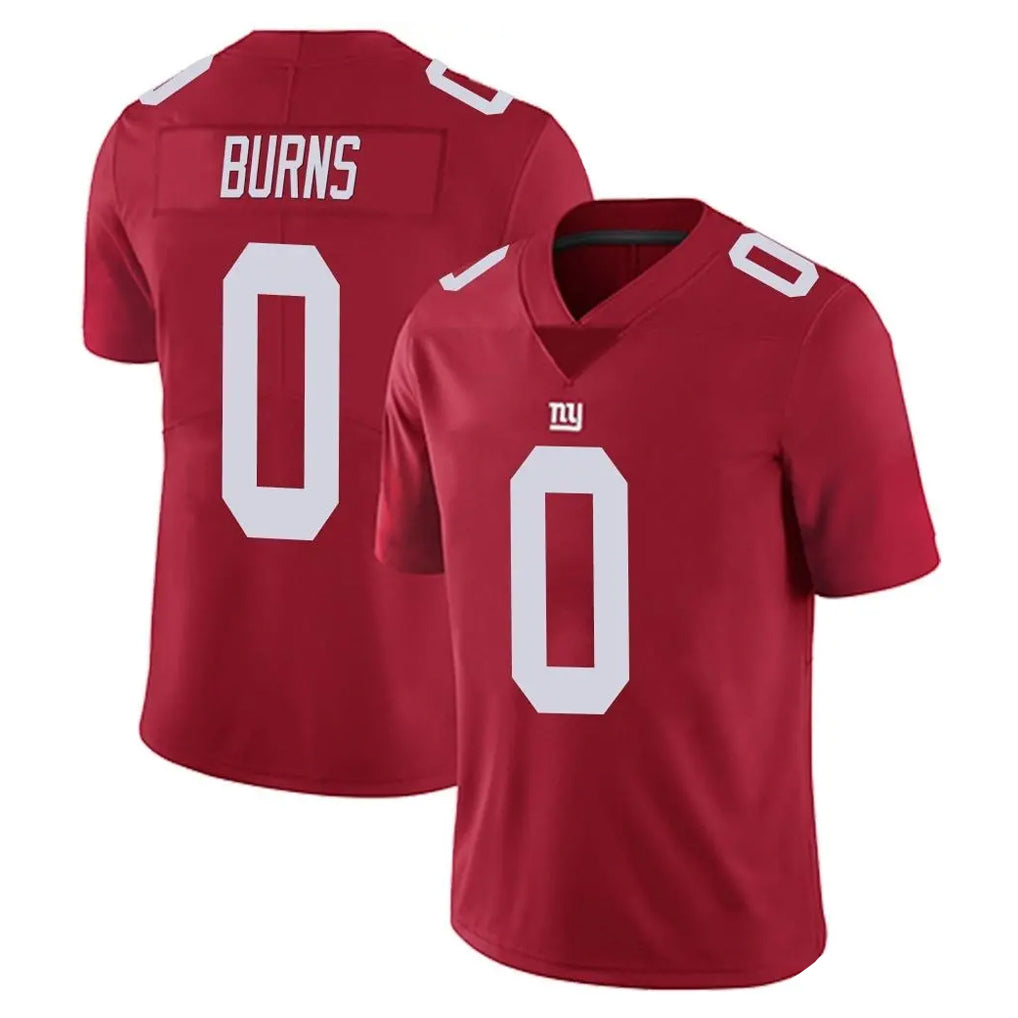 Fenge NY.Giants #0 Brian Burns Player Red Limited Vapor Untouchable Home Game Stitched Jerseys
