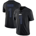 Fenge NY.Giants #1 Malik Nabers Player Limited Black Impact Stitched Jerseys