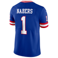 Fenge NY.Giants #1 Malik Nabers Royal Alternate 2 Legacy Vapor Untouchable Limited Jerseys