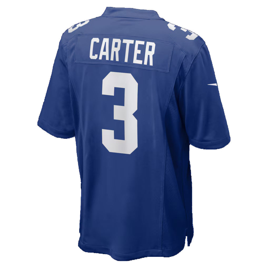 Fenge NY.Giants #3 Abdul Carter Royal Team Game Stitched Jerseys