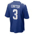 Fenge NY.Giants #3 Abdul Carter Royal Team Game Stitched Jerseys