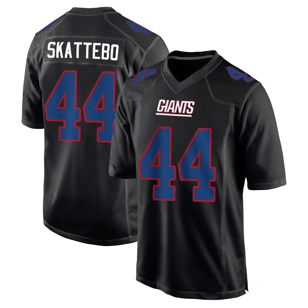 Fenge NY.Giants #44 Cam Skattebo Player Black Fashion Game Stitched Jerseys